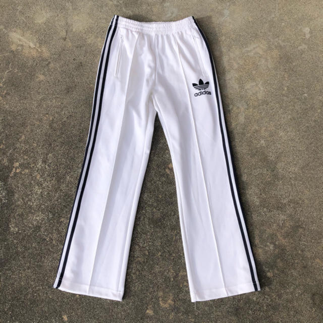 90s adidas originals トラックジャージパンツ　ホワイト