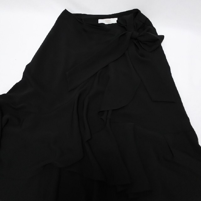 tocco(トッコ)のトッコクローゼット 大人っぽラップスカート レディースのスカート(ひざ丈スカート)の商品写真