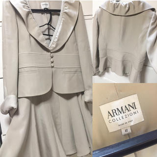 アルマーニエクスチェンジ(ARMANI EXCHANGE)の最終値下げ！ARMANI☆綺麗めスカートスーツ(スーツ)