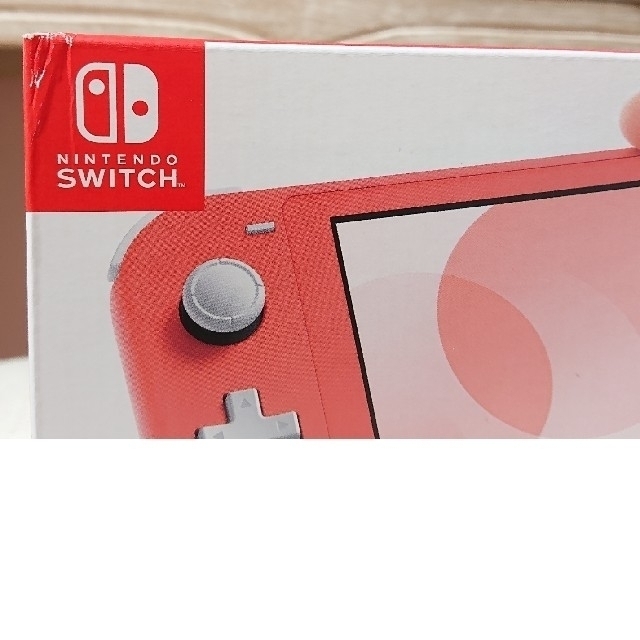 新品　任天堂 スイッチライト コーラル　switchライト 本体