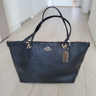 コーチ(COACH)の【ゆ 様専用】COACH　トートバッグ黒(トートバッグ)