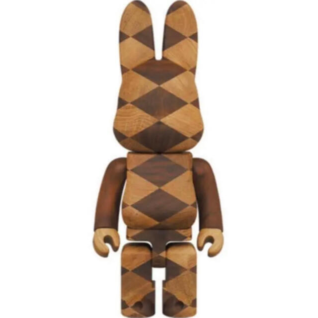 Be@rbrick R@BBRICK Karimoku Woven 400%