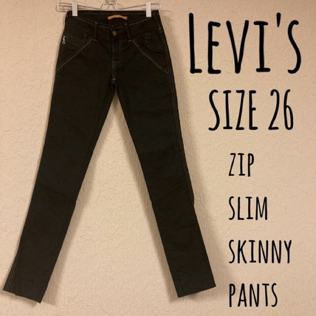 Levi's(リーバイス)のLevi's  zip slim skinny pants 26 レディースのパンツ(デニム/ジーンズ)の商品写真