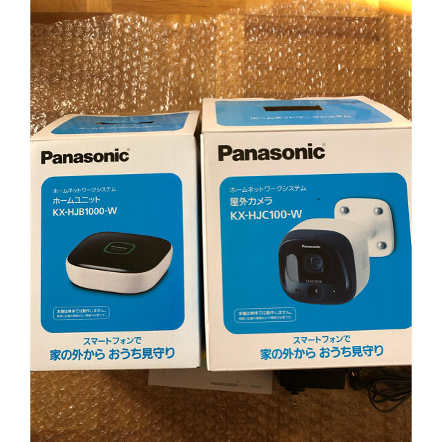 新作モデル パナソニックホームユニット、防犯カメラセット スマホ