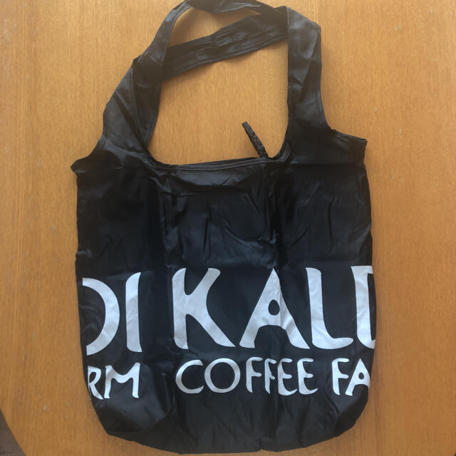 KALDI(カルディ)のカルディ　エコバッグ　ブラック レディースのバッグ(エコバッグ)の商品写真