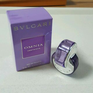 ブルガリ(BVLGARI)の未使用ブルガリオムニアアメジスト　5ml(ユニセックス)