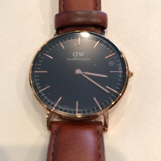 ダニエルウェリントン(Daniel Wellington)の期間限定値下げ　ほぼ新品 ダニエルウェリントン　腕時計　DW00600136(腕時計(アナログ))