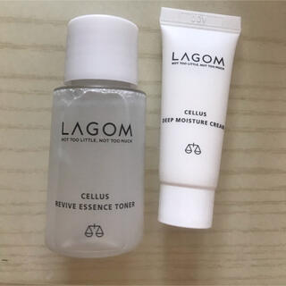 ラーゴム(LAGOM)のラゴム サンプル 化粧水 モイスチャークリーム LAGOM 未使用(サンプル/トライアルキット)
