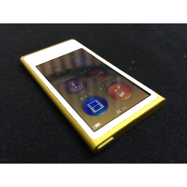 【美品】Apple iPod nano 第7世代 16GB イエロー