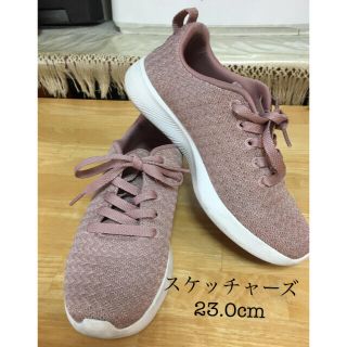 スケッチャーズ(SKECHERS)のスケッチャーズ　スニーカー　23.0cm  軽量　ウォーキング　シューズ　ズック(スニーカー)