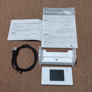 UQ WiMAX speed Wi-Fi next wx05＆クレードル (PC周辺機器)