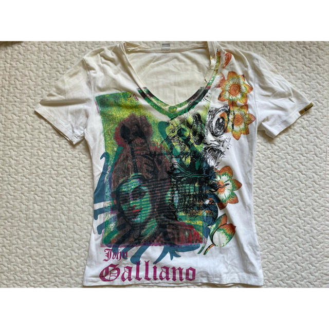 John Galliano(ジョンガリアーノ)のジョン・ガリアーノ 半袖 Tシャツ メンズTシャツ メンズのトップス(Tシャツ/カットソー(半袖/袖なし))の商品写真