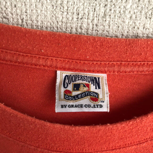 MITCHELL & NESS(ミッチェルアンドネス)の90s COOPERSTOWN CLEVELAND INDIANS Tシャツ メンズのトップス(Tシャツ/カットソー(半袖/袖なし))の商品写真