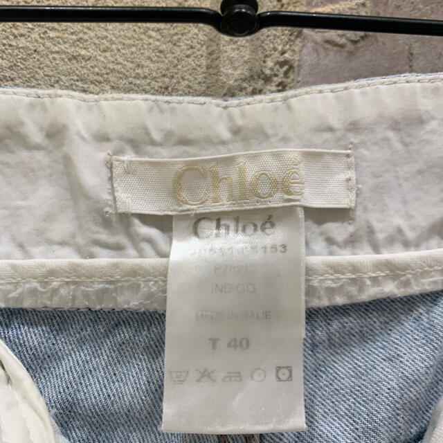 Chloe(クロエ)のChloe/クロエ デニムハーフパンツ レディースのパンツ(ハーフパンツ)の商品写真