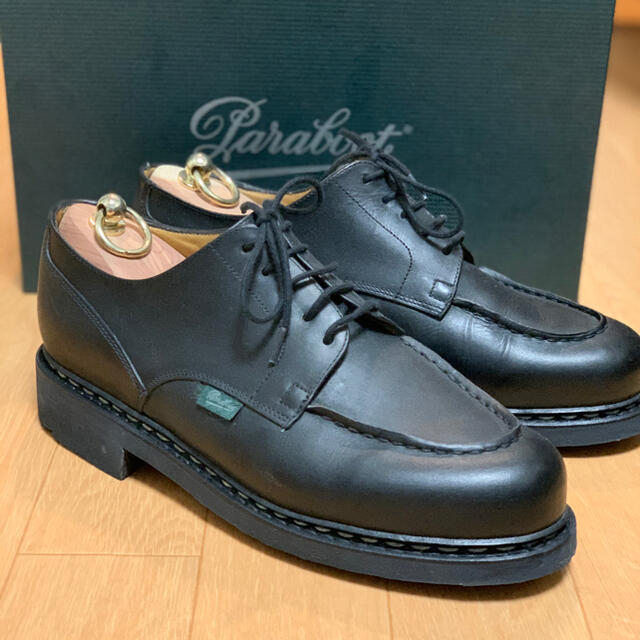 Paraboot(パラブーツ)のparaboot chambord black size7 メンズの靴/シューズ(ドレス/ビジネス)の商品写真