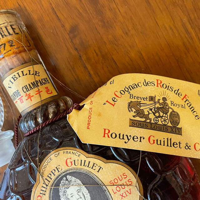 古酒　Rouyer Guillet & Cie COGNAC 食品/飲料/酒の酒(ブランデー)の商品写真