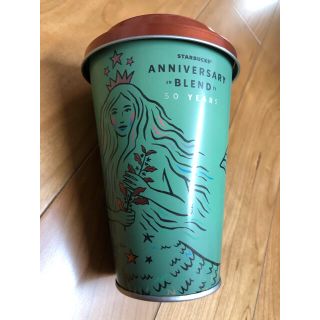 スターバックスコーヒー(Starbucks Coffee)の缶のみ　スタバ　Starbucks  アニバーサリー　カップ型　キャニスター(容器)