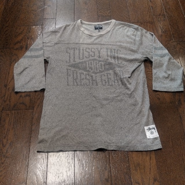 以上で送料無料国内 Stussy ステューシー Champion Chanel 七分袖 ロンt S あす楽土日も即納 メンズ トップス Roe Solca Ec