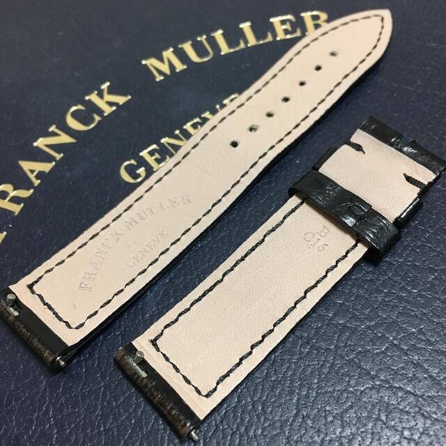 FRANCK MULLER(フランクミュラー)のフランクミュラー　ロングアイランド902用ベルト黒 レディースのファッション小物(腕時計)の商品写真