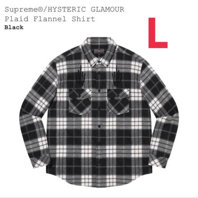 HYSTERIC GLAMOUR Plaid Flannel Shirt