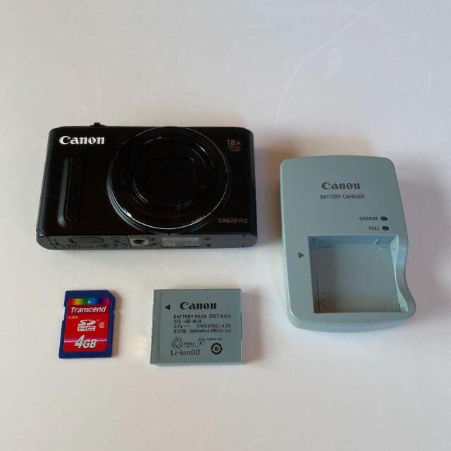 Canon PowerShot SX POWERSHOT SX610 HS BKCanon