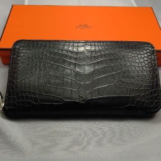 エルメス(Hermes)のemipon888様専用 エルメス アザップ  アリゲーター クロコダイル(長財布)