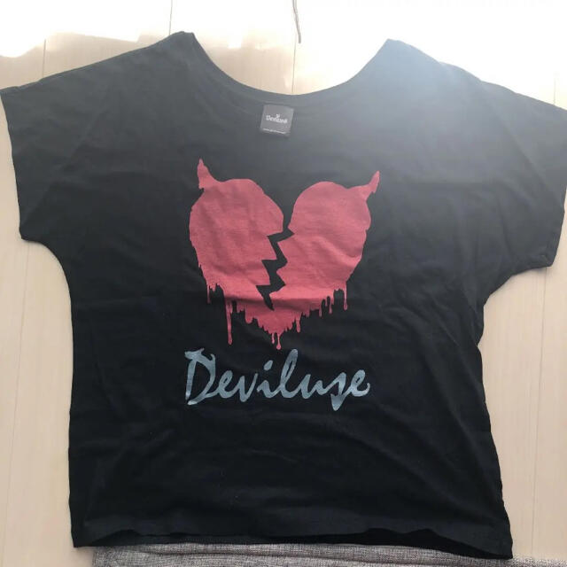 Deviluse(デビルユース)のdeviluse ドルマン Tシャツ レディースのトップス(Tシャツ(半袖/袖なし))の商品写真