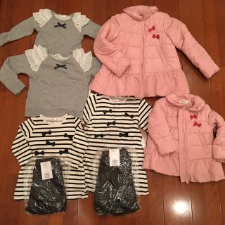 ベベ(BeBe)の【にゃんこ様　専用】BeBe スリップスラップ 130のみのセット(ジャケット/上着)