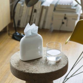 ムジルシリョウヒン(MUJI (無印良品))のデュエンテピッコラ　スリムティッシュケース(ティッシュボックス)