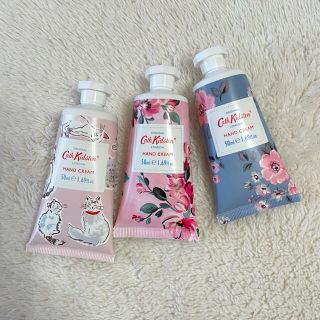 キャスキッドソン(Cath Kidston)の【新品未使用】キャスキッドソン　ハンドクリーム3点セット(ハンドクリーム)