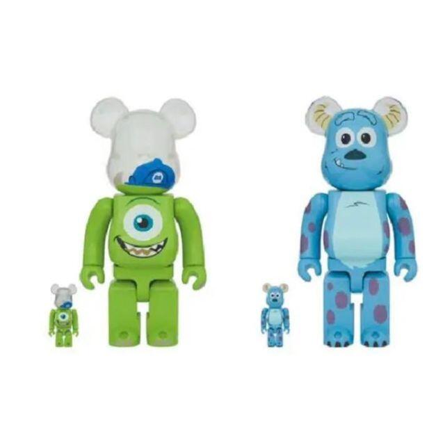 BE@RBRICK MIKE & SULLEY set 100％ & 400％フィギュア