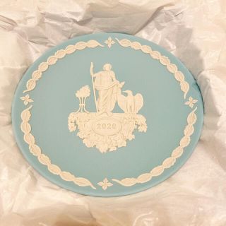 ウェッジウッド(WEDGWOOD)のWEDGWOOD ジャスパーイヤープレート2020 (置物)