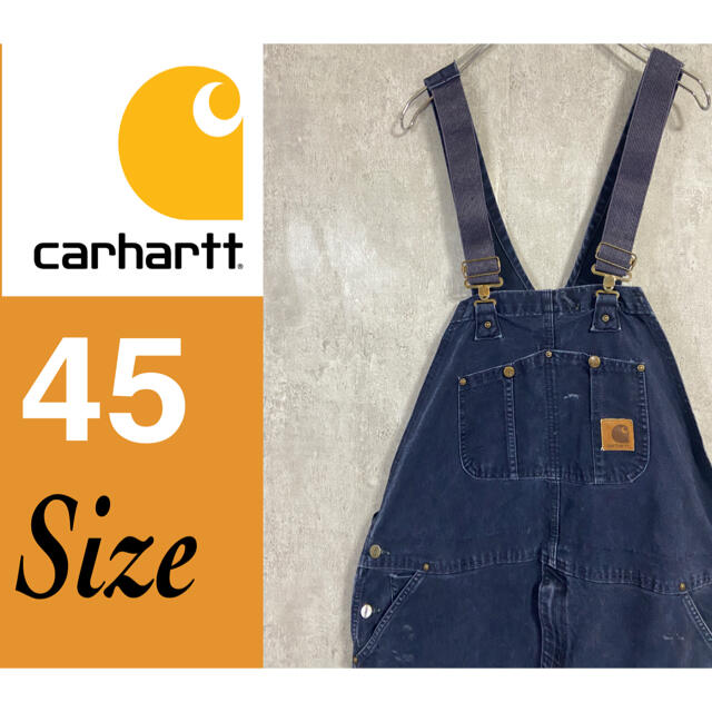 carhartt(カーハート)のフォロワー様　カーハート  オーバーオール　ブルー　2XL 2787 メンズのパンツ(サロペット/オーバーオール)の商品写真