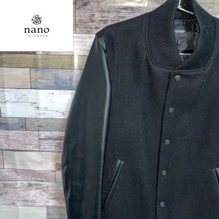 ナノユニバース(nano・universe)の【数回のみ着用美品】nanouniverseスタジャン ブルゾン(ブルゾン)