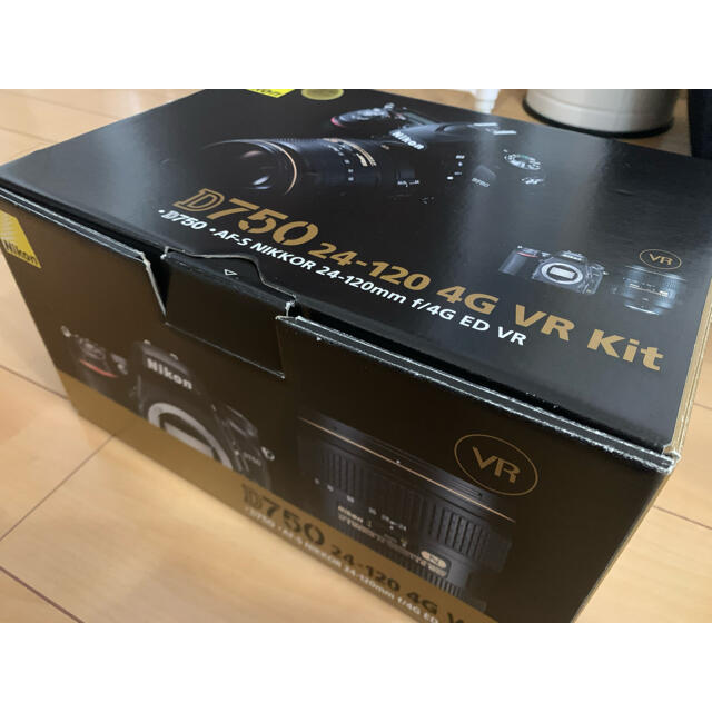 Nikon D750 24-120 4G VR kit ＋SDカード2枚-