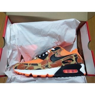 ナイキ(NIKE)のAIR MAX 90 SP 28cm オレンジダックカモ(スニーカー)