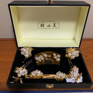 ユミカツラ(YUMI KATSURA)の美品 【桂由美】華笄 笄 簪(和装小物)