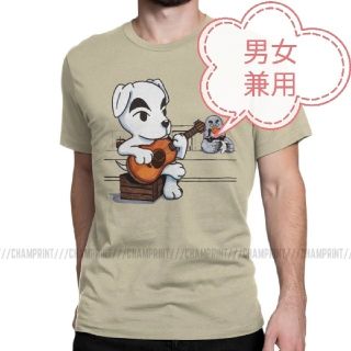 ニンテンドウ(任天堂)のあつまれどうぶつの森　とたけけTシャツ#5 ベージュ　任天堂(Tシャツ(半袖/袖なし))