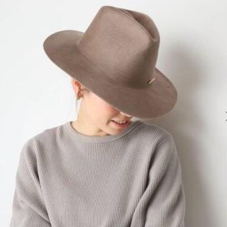 ドゥーズィエムクラス(DEUXIEME CLASSE)のドゥーズィエムクラス⭐️新品JANESSA LEONEジャネッサ レオンHAT(ハット)