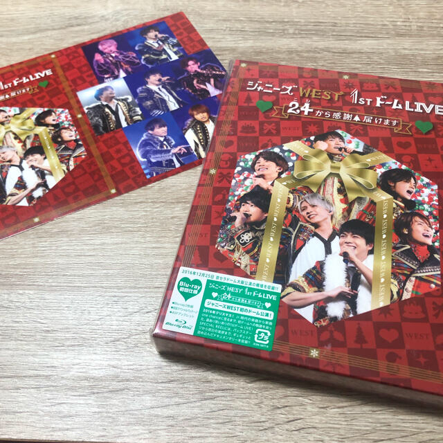 ジャニーズWEST(ジャニーズウエスト)のWESTV 24から感謝届けます エンタメ/ホビーのDVD/ブルーレイ(ミュージック)の商品写真