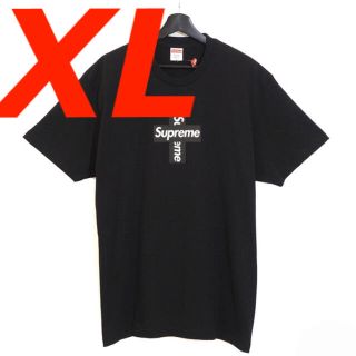 シュプリーム(Supreme)のFW20 Supreme Cross Box Logo Tee(Tシャツ/カットソー(半袖/袖なし))