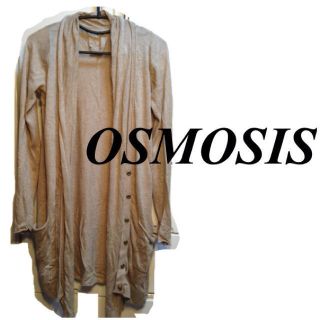 オズモーシス(OSMOSIS)のOSMOSIS♡コットンロングカーデ(カーディガン)