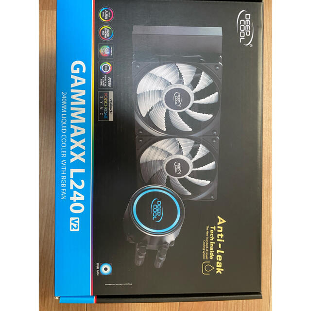 簡易水冷 DeepCool GAMMAX L240 V2 CPUクーラー