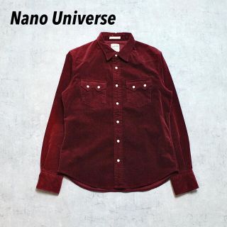 ナノユニバース(nano・universe)のNano Universe ナノユニバース ストレッチシャツ コーデュロイ レア(シャツ)