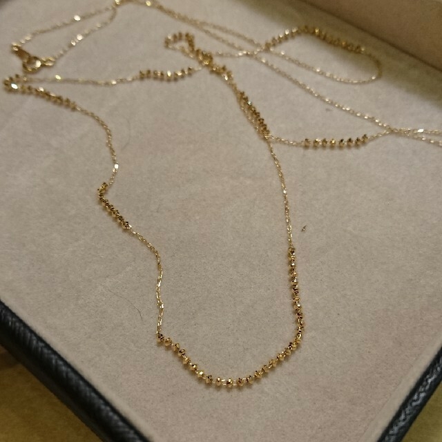 K18ロングネックレス✳75cm華奢 | livro.funcionalink.com.br