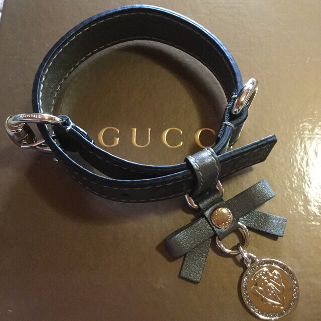 Gucci(グッチ)の正規品　グッチ　新品未使用　首輪　犬 その他のペット用品(犬)の商品写真