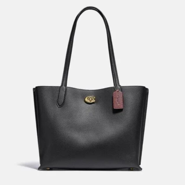 バッグ大特価◆COACH◆Willow Tote ウィロー トートバッグ　ブラック