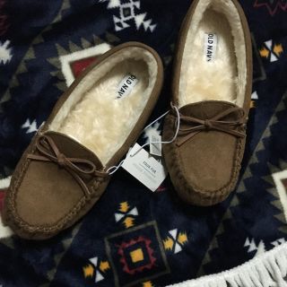 アグ(UGG)の新品★オールドネイビーファーモカシンUGGemuZARAGAP(スリッポン/モカシン)