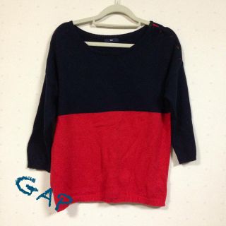 ギャップ(GAP)の送料込♡バイカラーニット(ニット/セーター)