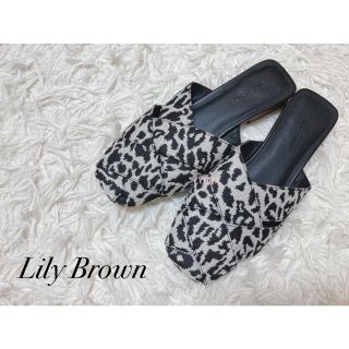 リリーブラウン(Lily Brown)のLilyBrown☆フラットサンダル(サンダル)